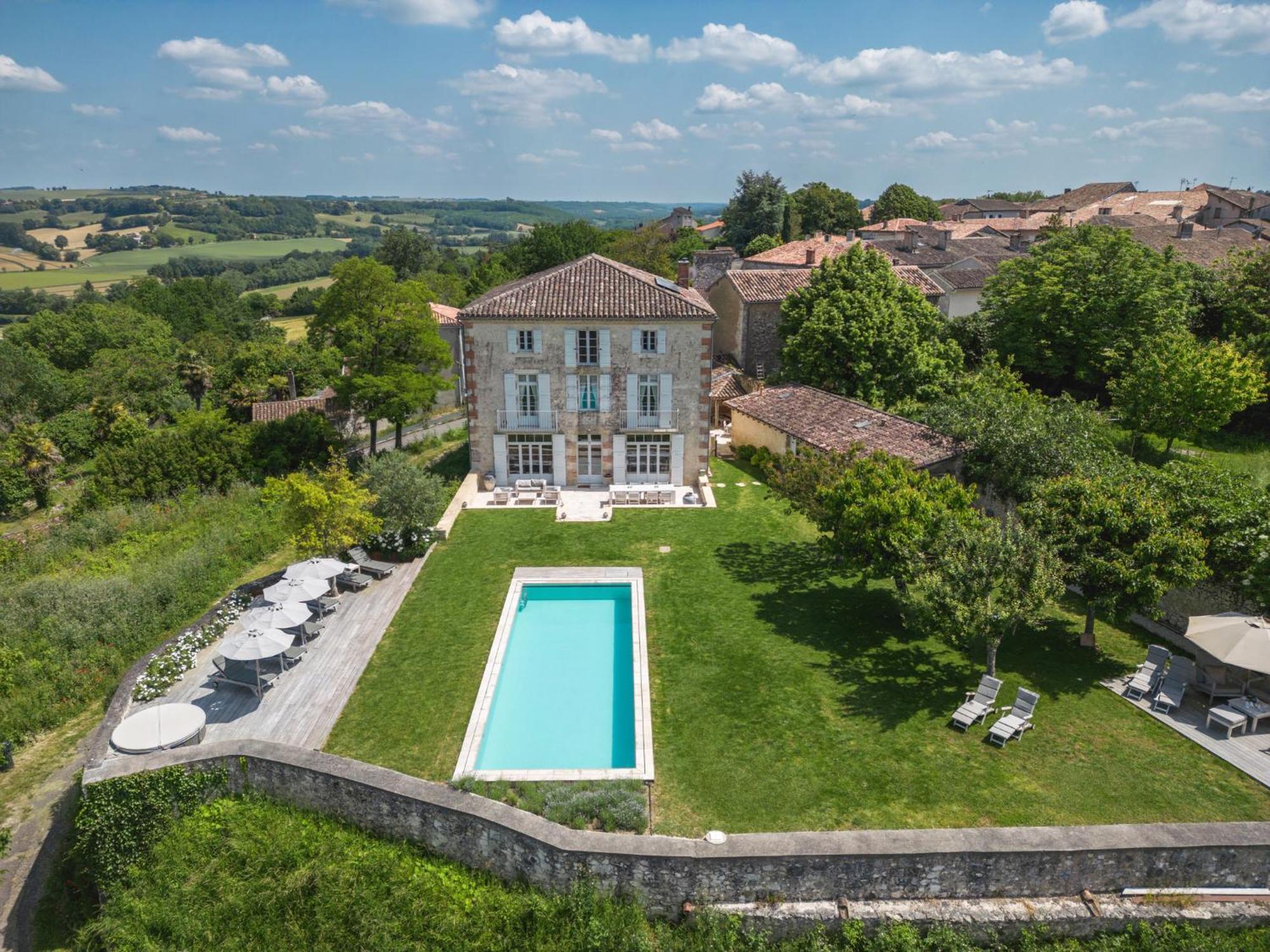 B&B La Mirande De Saint-Clar Exterior foto